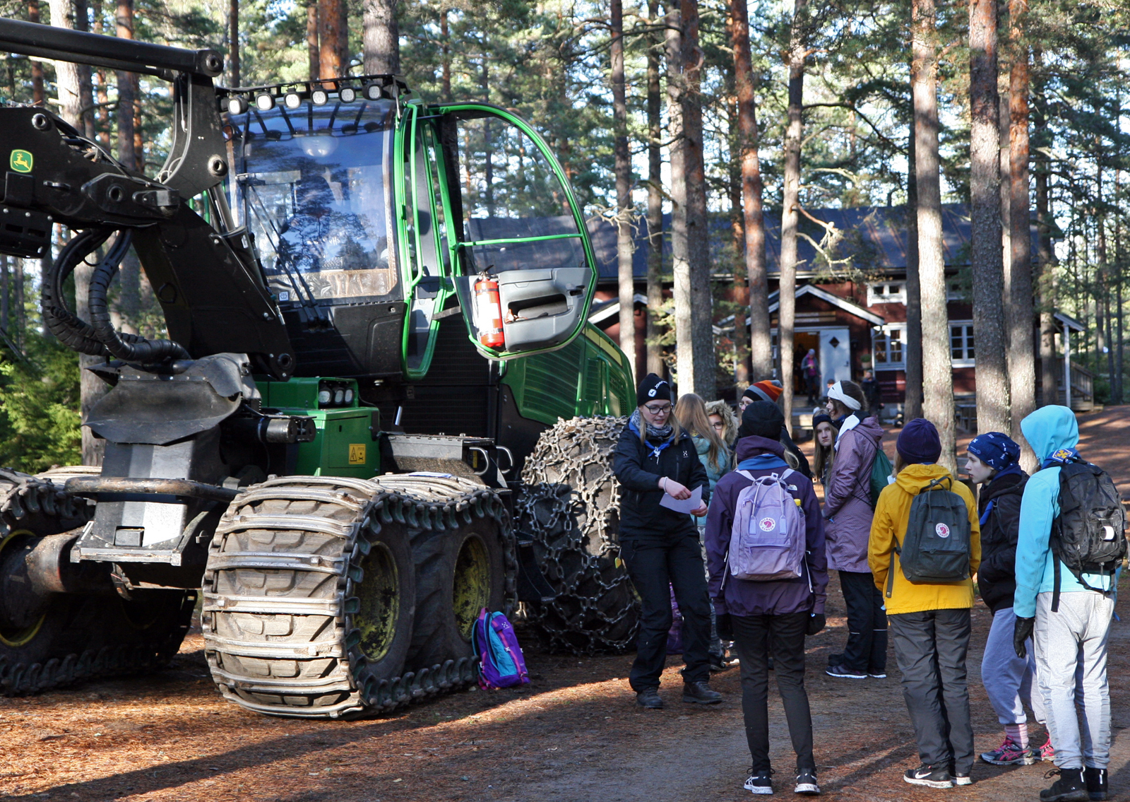 The activity trail was part of the Explo, an event organized in October in and around Salo for the Explorers, who are 15 to 17 years of age. Photo: Anna Kauppi