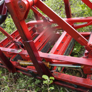 Pentin Pajan valmistama Naarva-kitkentäkone. Kuva: Hannes Mäntyranta