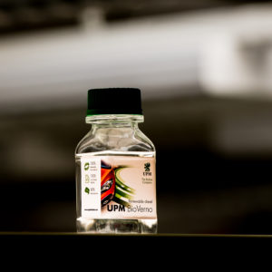 UPM BioVerno bottle. Photo: UPM
