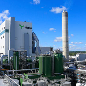 Äänekosken biotuotetehtaan ydinalue. Kuva: Sami Karppinen