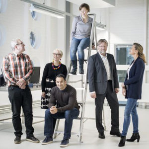 The Ioncell team represents Finnish forest expertise in the science-based idea competition Helsinki Challenge. Photo: Ioncell