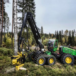 John Deeren hakkuukone 1470G. Kuva: John Deere