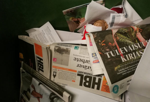 Paperin kierrätys. Kuva: Anna Kauppi