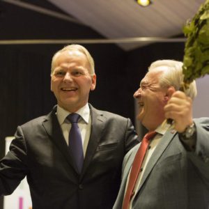 Jari Leppä ja Sven-Erik Bucht. Kuva: Erkki Oksanen