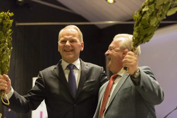 Jari Leppä ja Sven-Erik Bucht. Kuva: Erkki Oksanen