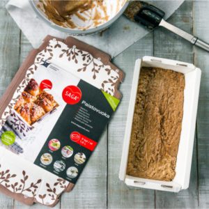 Metsä Tissuen kehittämä kartonkinen, uuninkestävä Saga-paistovuoka