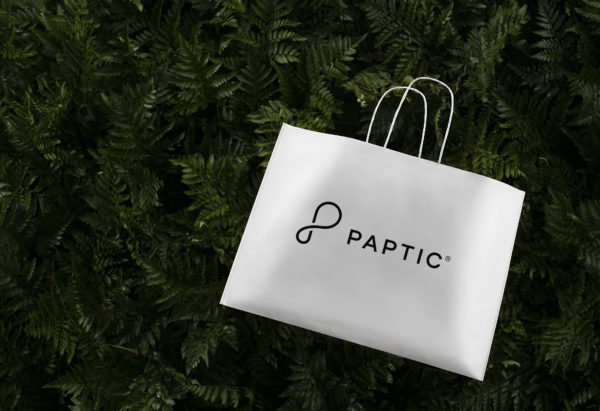 Papticin kassi on kestävä ja sen voi käyttää useampaan kertaan. Se on tavallista paperikassia parempi esimerkiksi repäisylujuudeltaan. Kuva: Paptic