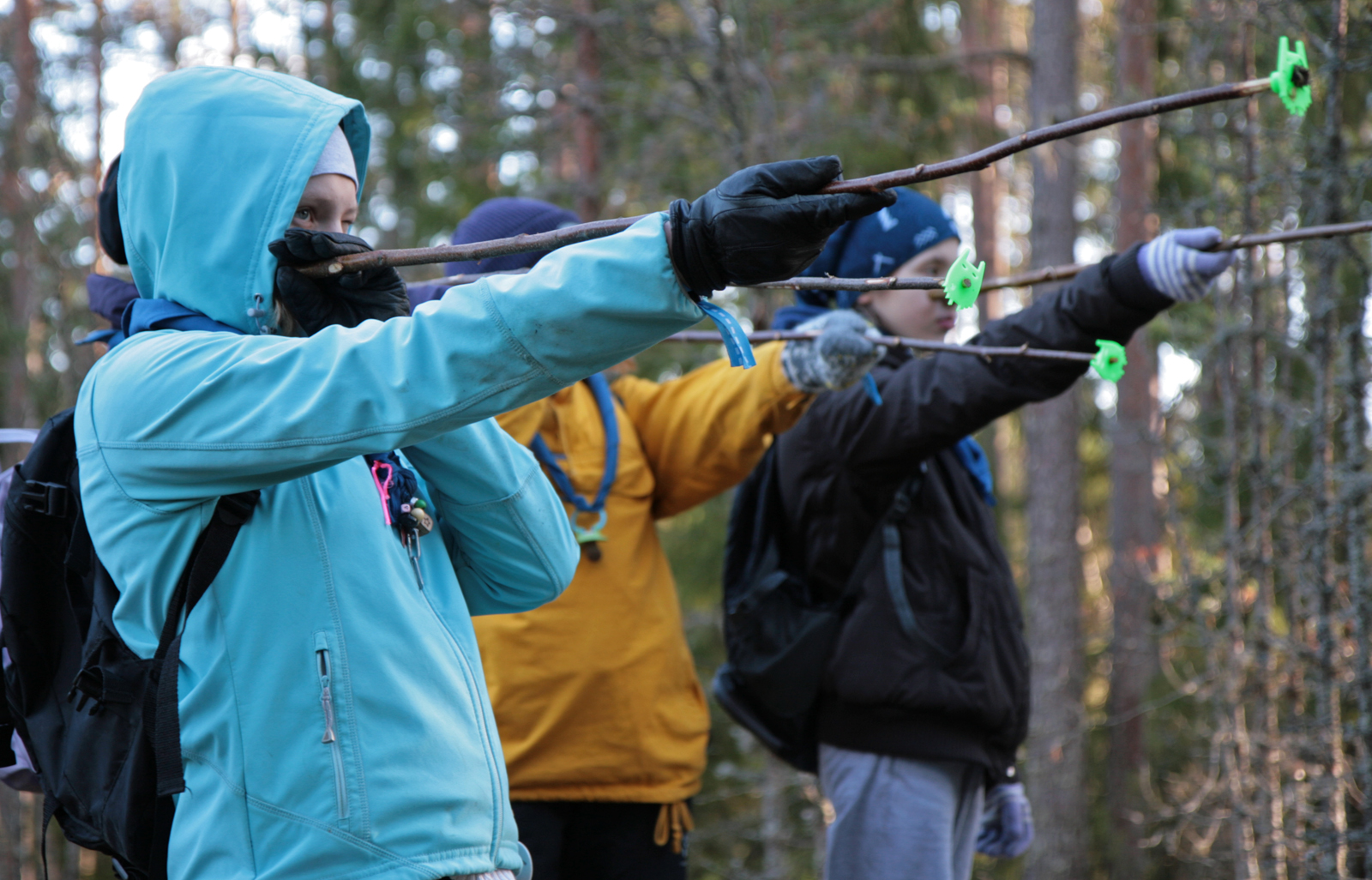 Explo-partiotapahtuma Teijon kansallispuistossa. Kuva: Anna Kauppi