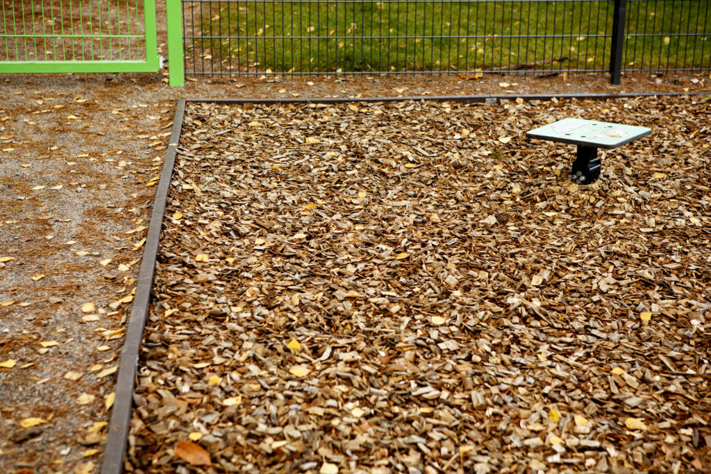 Playgrounds surfaced with layer of wood chips Forest.fi