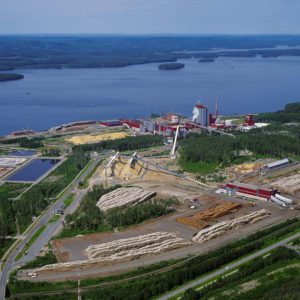Stora Enso Uimaharju mill.
