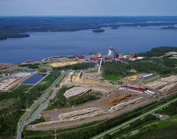 Stora Enso Uimaharju mill.