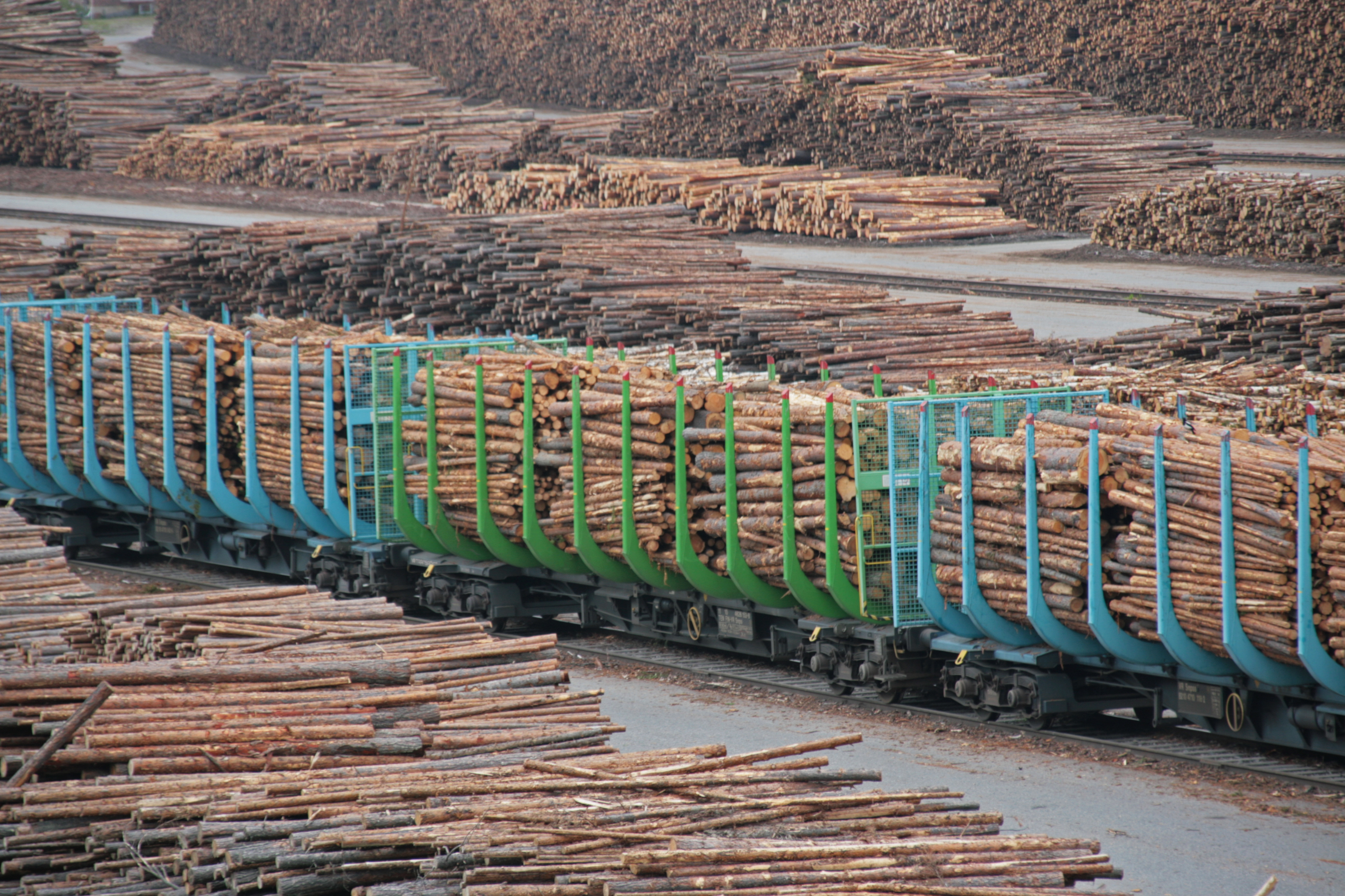 Log wagons in Rovaniemi. Photo: Anna Kauppi