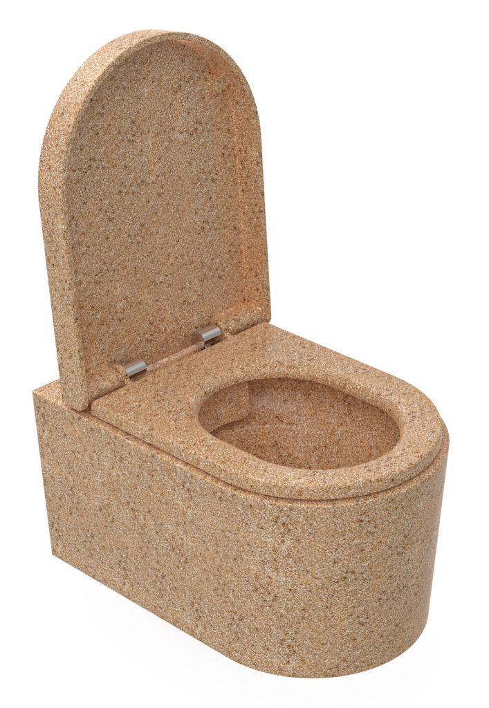 Unbreakable toilet seat made of wood Forest.fi