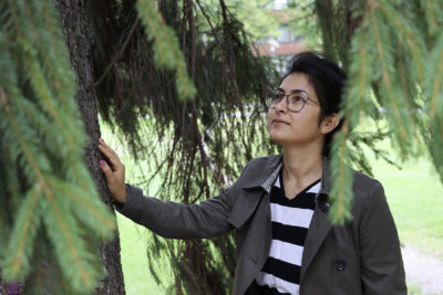 Aalto-yliopiston tutkija Mamat Bhattarai. Kuva: Anna Kauppi