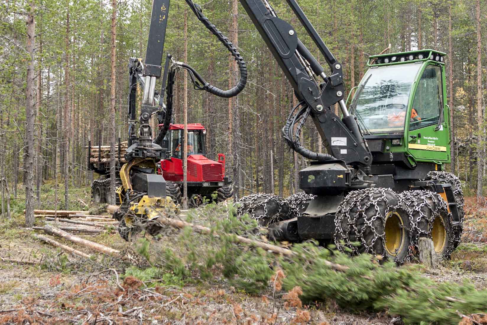 In Finland, no forests are grown for the express purpose of generating energy. Wood used for energy is a by-product from fellings, forestry operations and the forest industry.