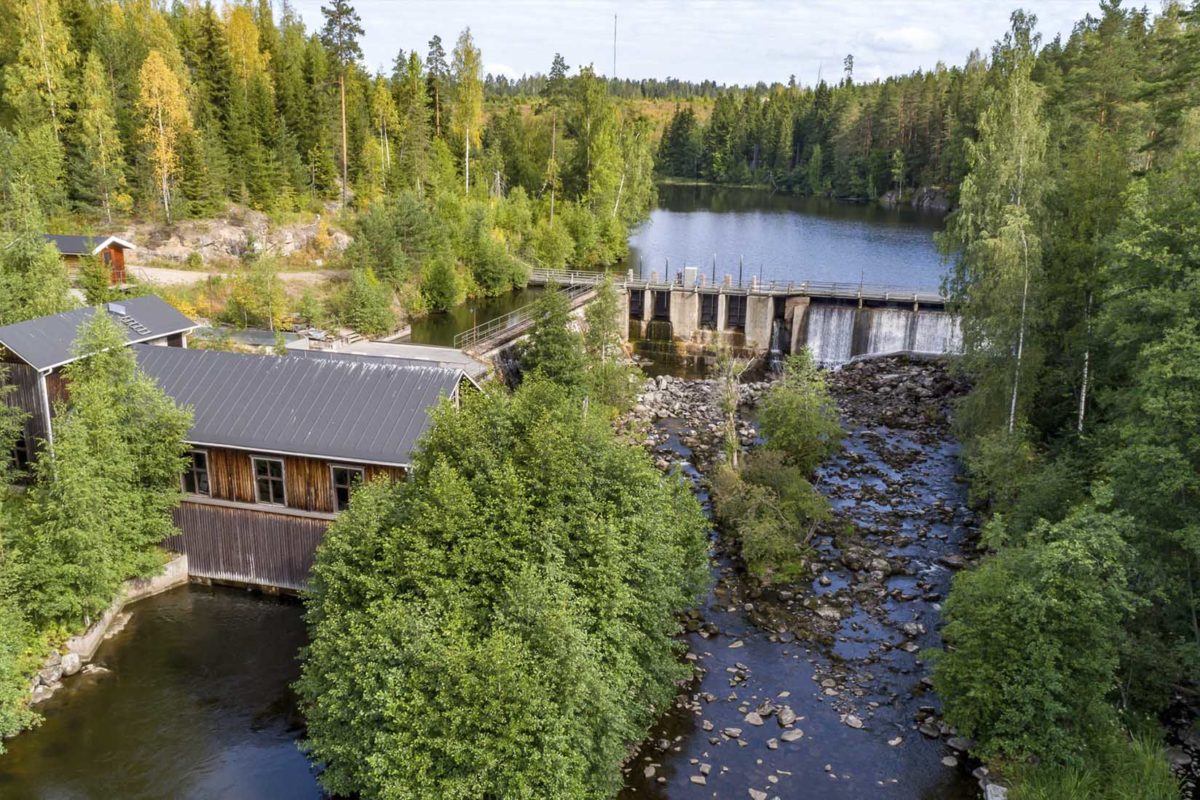 Hiitolanjoki is important for the critically endangered lake salmon. Photo: Stora Enso