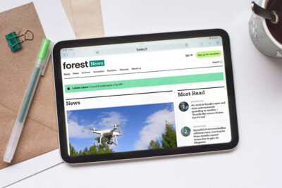 Forest.fi-verkkolehden etusivu