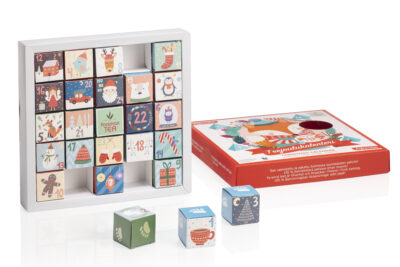 MM Kotkamillsin joulukalenteri on valmistettu suomalaisesta kartongista. Se on helppo kierrättää käytön jälkeen kartonkijakeeseen.