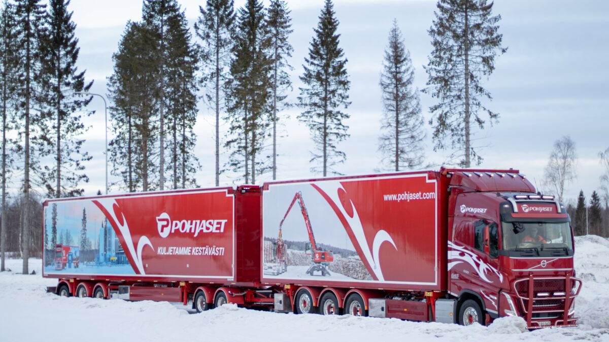 Pohjaset Oy LBG-powered combination. Photo: Pohjaset