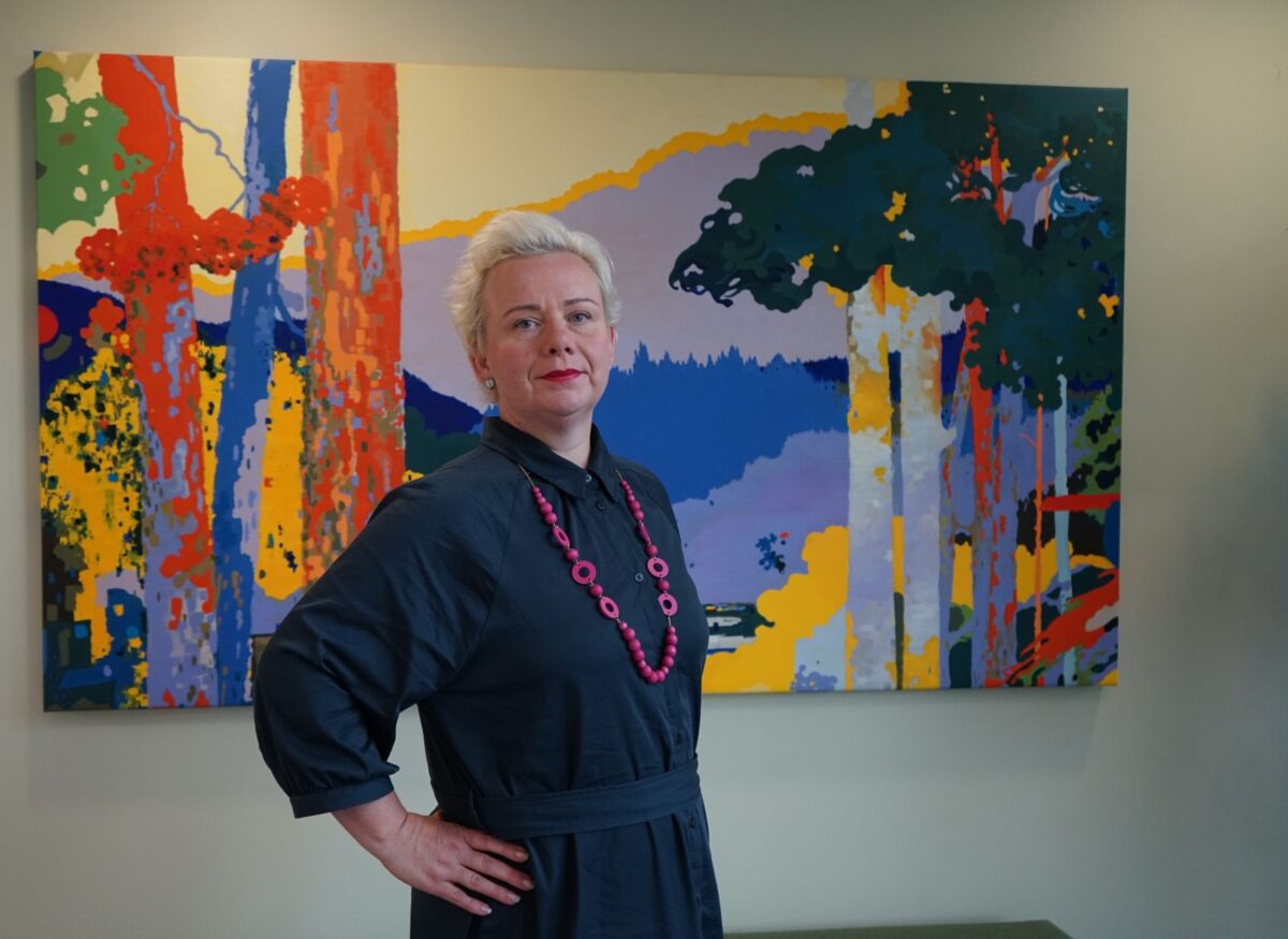 Metsäteollisuus ry:n luontopolitiikan päällikkö Helena Herttuainen. Kuva_MTK