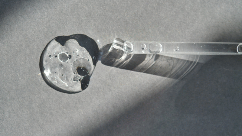 Hydrogel made from cellulose and water enables the manufacture of cosmetic products without many of the additives traditionally required, such as thickeners, stabilizers, and synthetic composition-modifying chemicals. Photo: Pertro Lahtinen