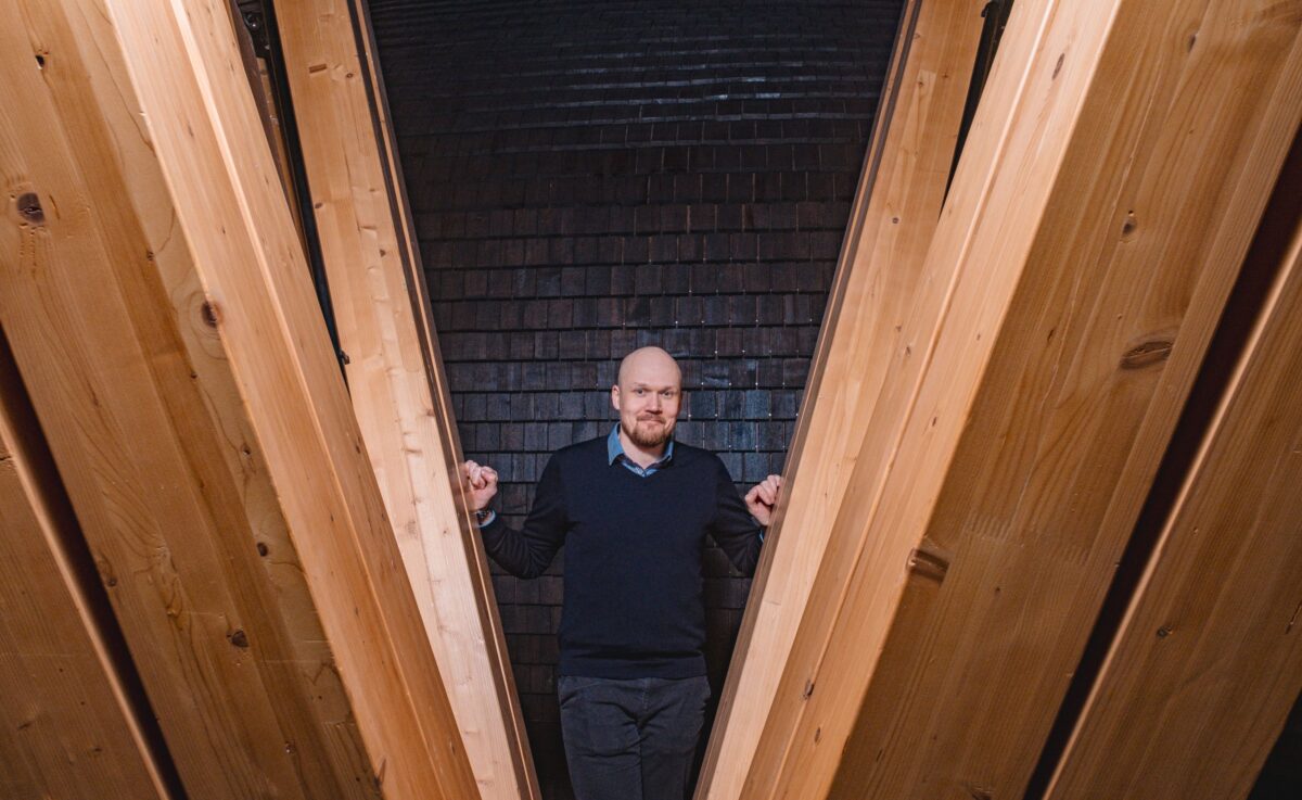 Ville Kortelainen, Development Manager at Business Joensuu. Photo: Tuomas Kinnunen
