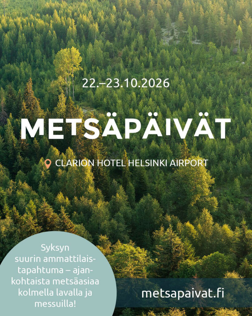 Metsäpäivät mainos 2026