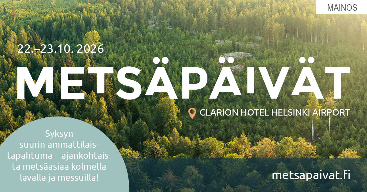 Metsäpäivät 2026 mainos